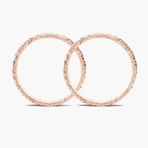 Obrączki partnerskie Sign of Love®: różowe złoto, płaskie 2,6mm